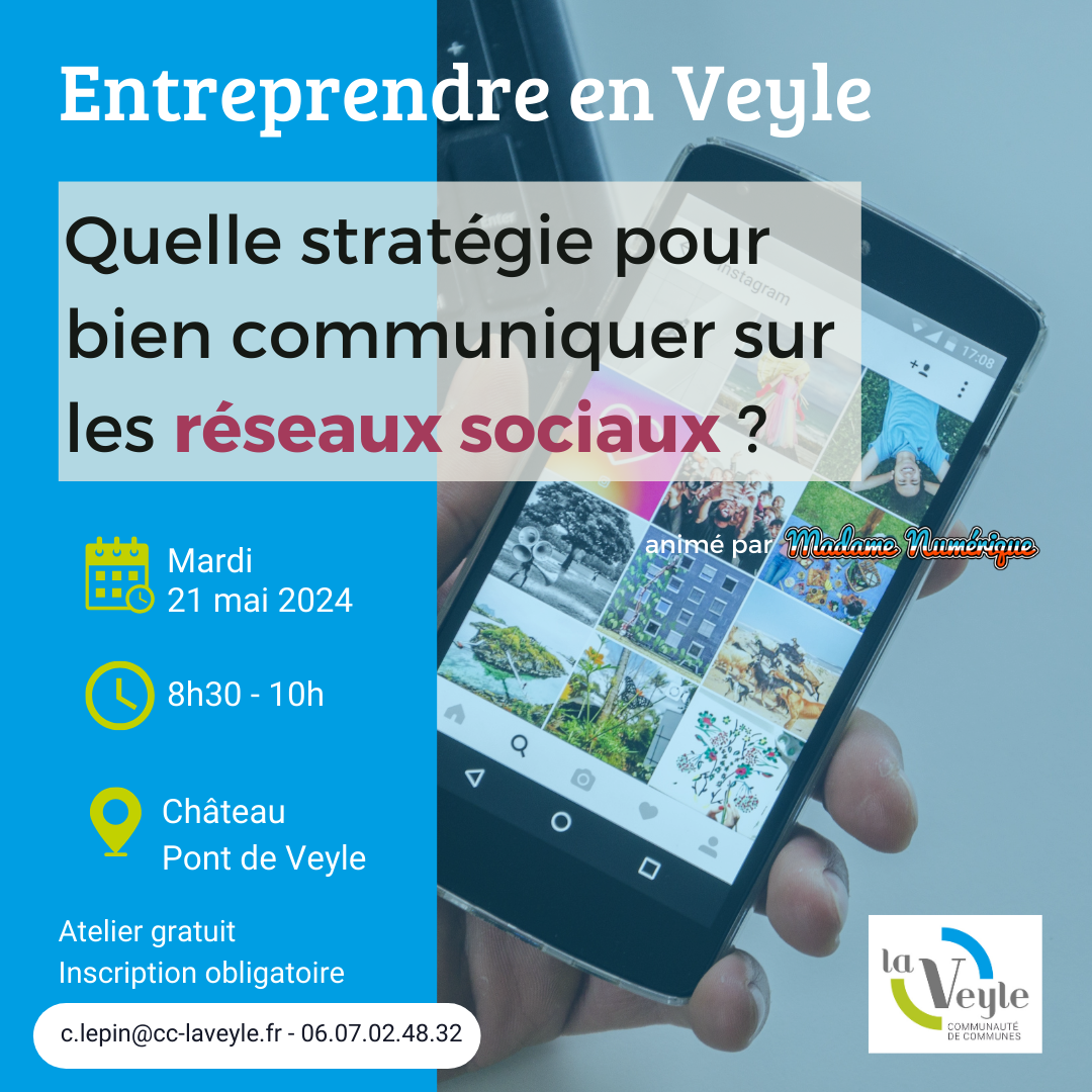 Entreprendre en Veyle 21.05 Communication reseaux