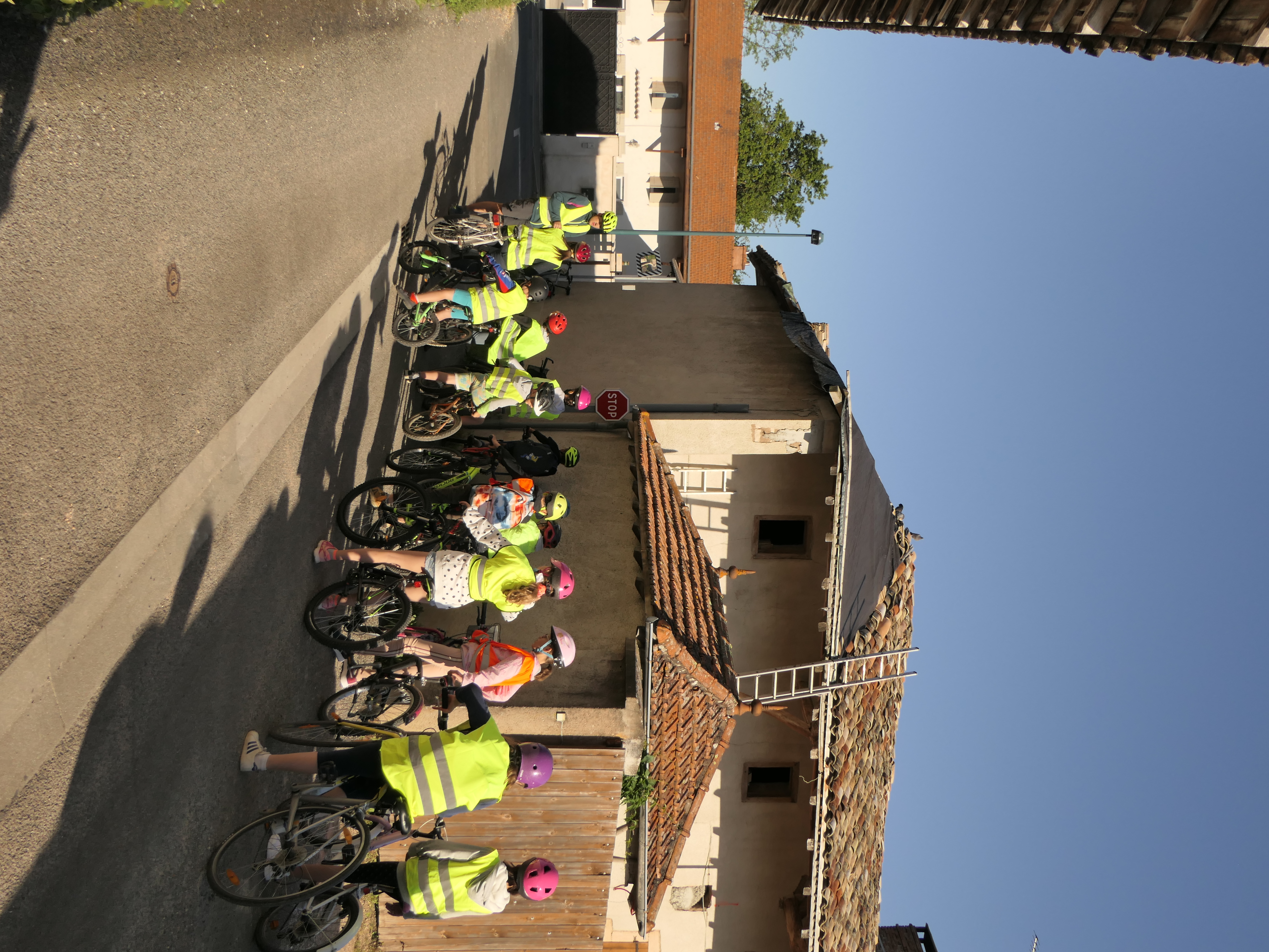 Journée Vélobus à Cormoranche-sur-Saône (Mai 2021)
