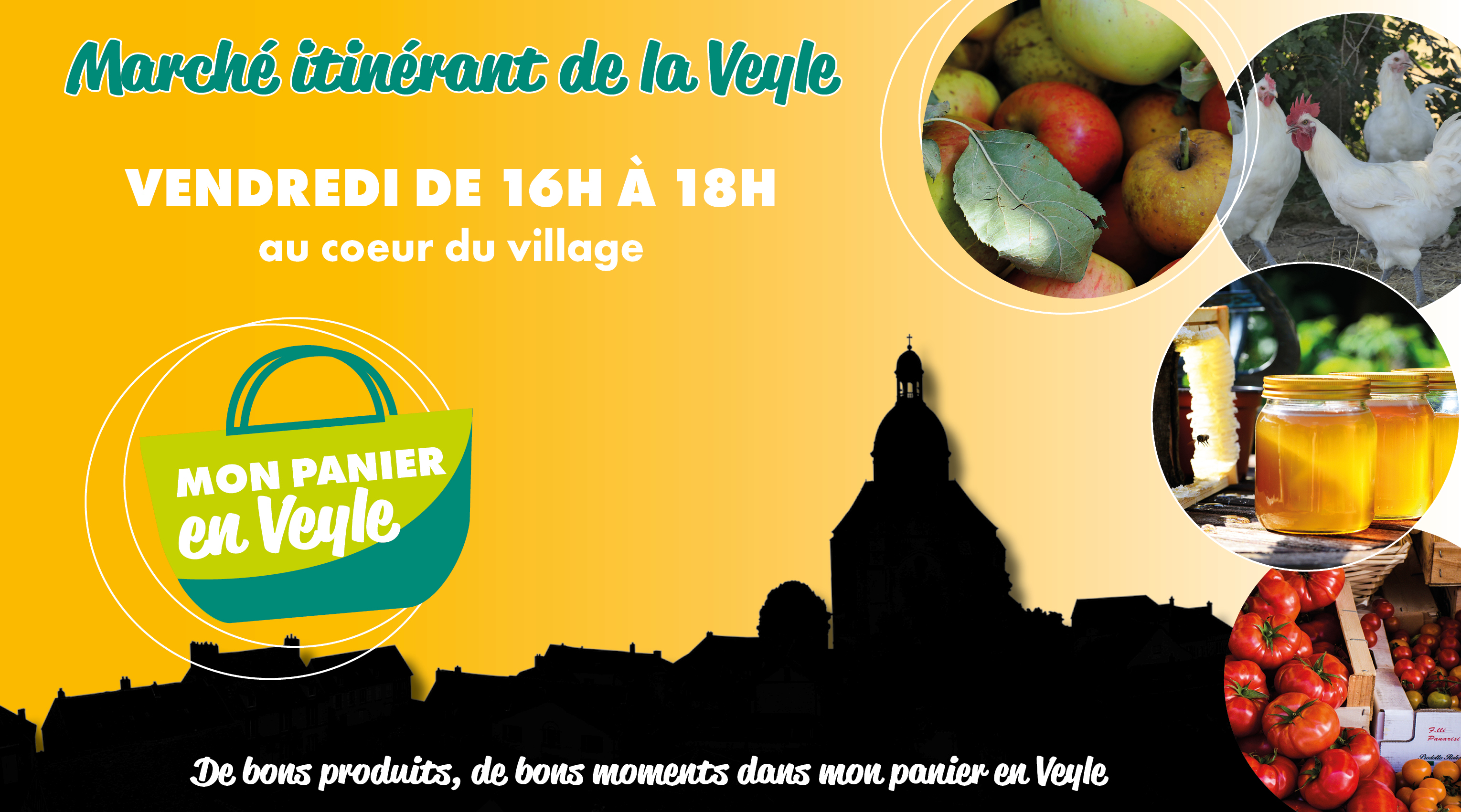 Marché itinérant de la Veyle