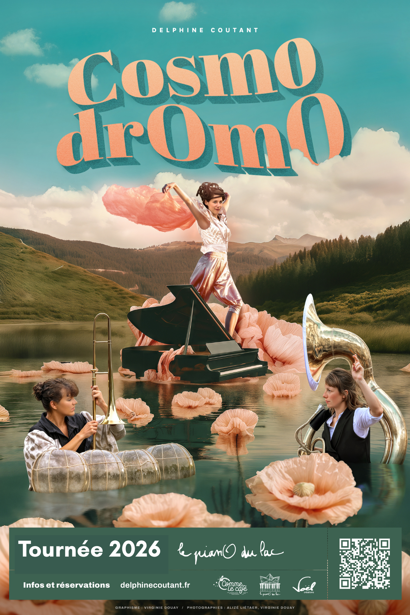 Affiche Piano du lac Tournée 26