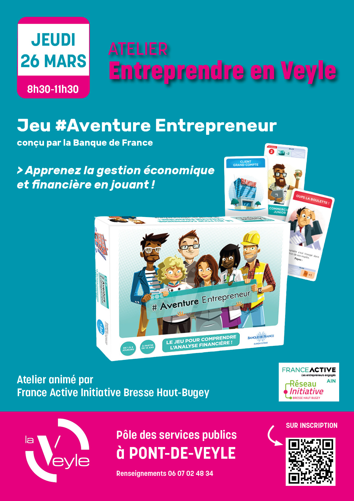 Affiche Jeu entrepreneurs 26 03 26