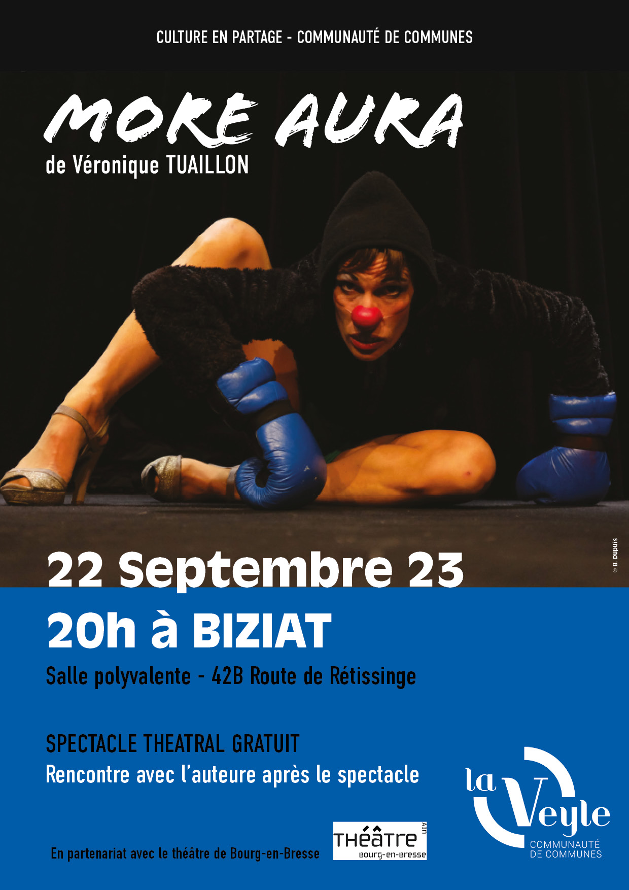 Affiche théâtre A4 2023