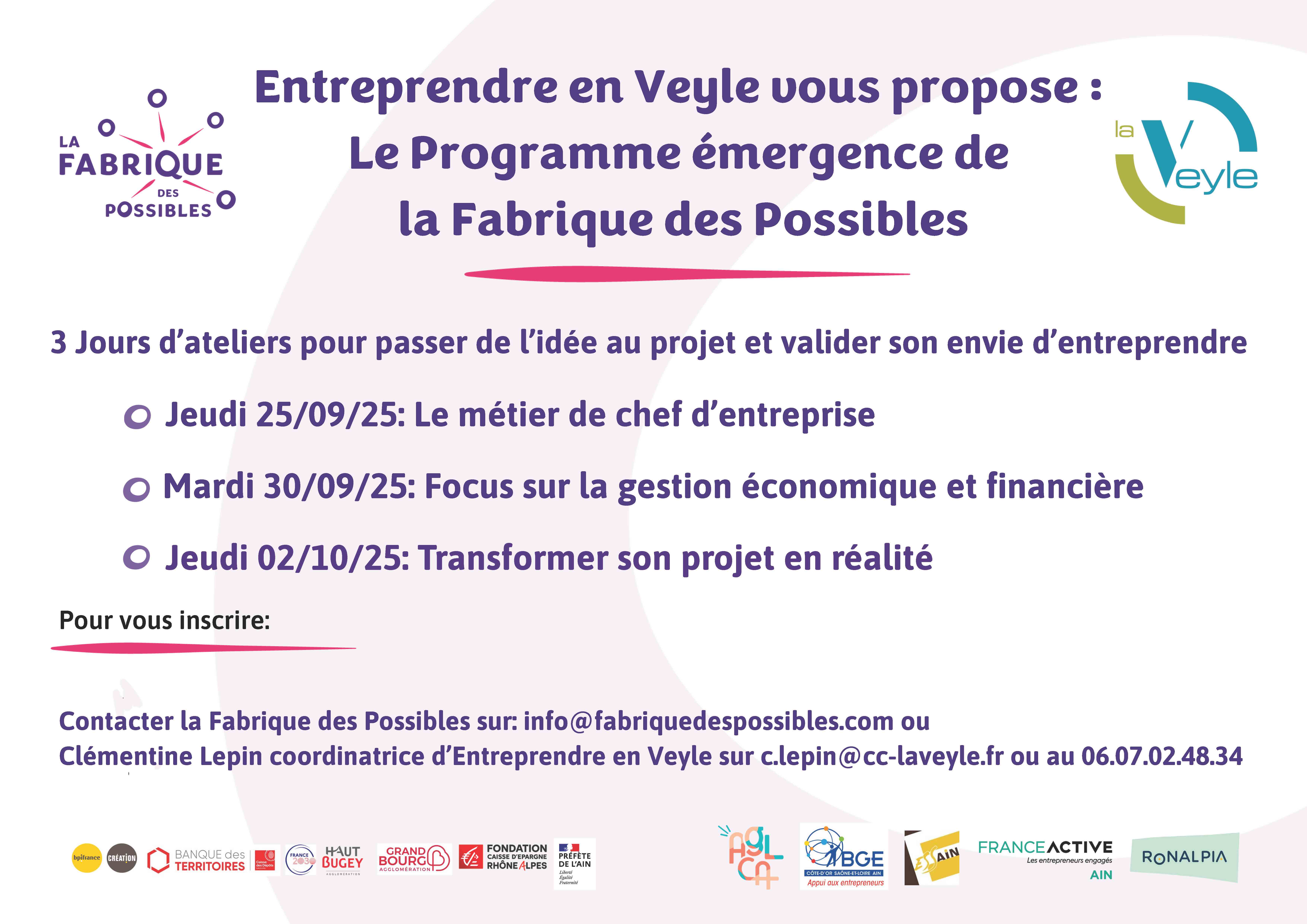 Flyer Emergence Veyle