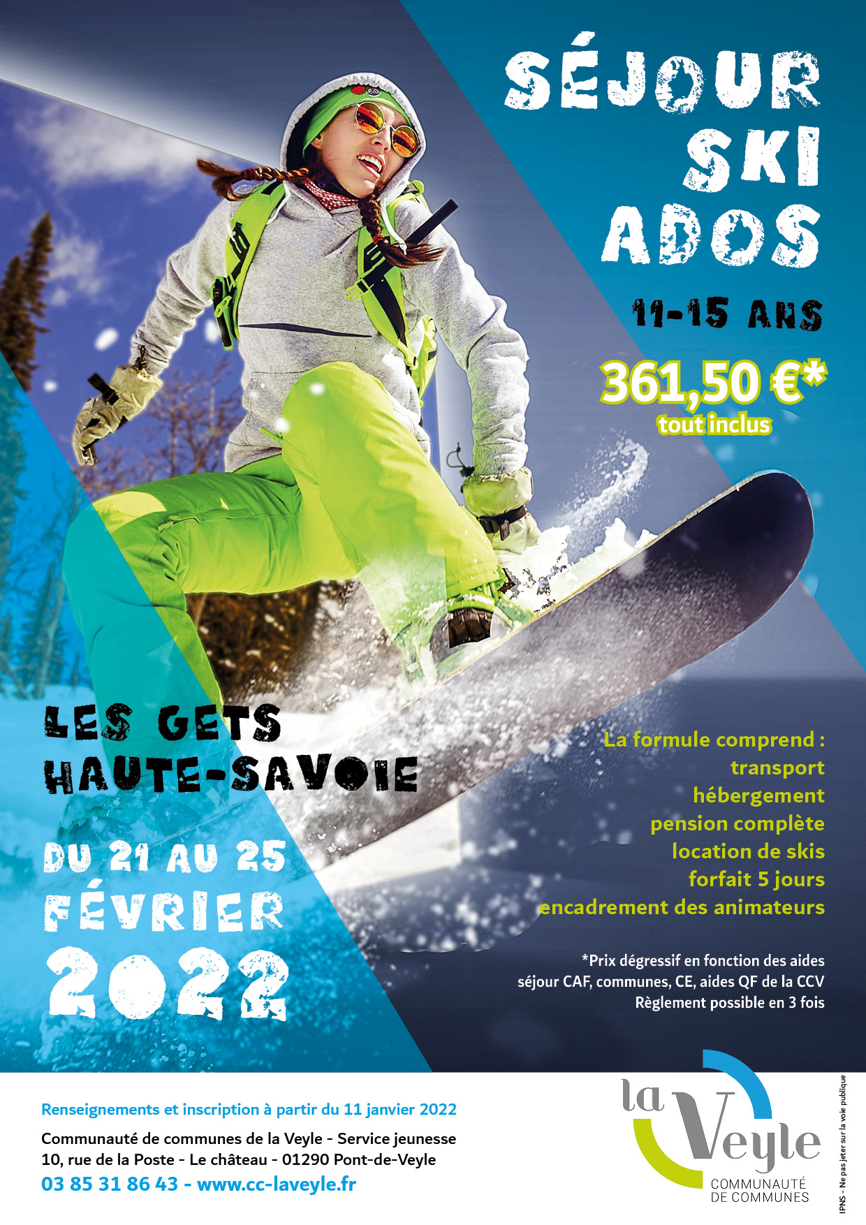 Affiche ski 2022